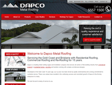 Tablet Screenshot of dapco.com.au