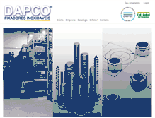 Tablet Screenshot of dapco.com.br